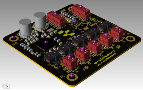 Brainboxes PE-505 Pure Embedded Industrial Ethernet Switch